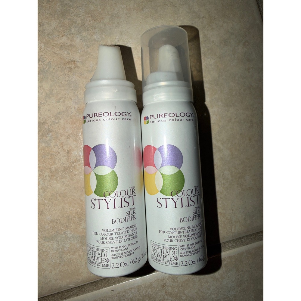 Pureology Colour Silk Bodifier Volumizing Mousse Hair Care 2 of them travel